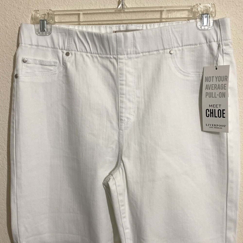 LIVERPOOL The Skinny Crop Pull-On Jean Pants Women's Size 8/29